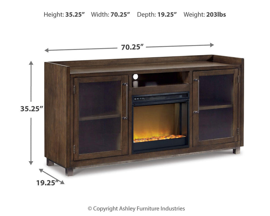 Starmore 70" TV Stand with Electric Fireplace - alternate view 9