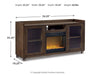 Starmore 70" TV Stand with Electric Fireplace - alternate view 9