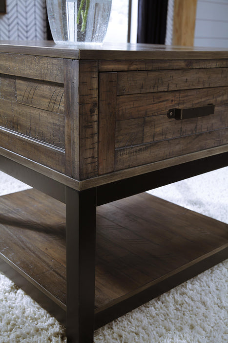 Johurst Rectangular End Table - alternate view 4