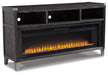 Todoe 65" TV Stand with Electric Fireplace - alternate view 2