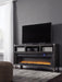Todoe 65" TV Stand with Electric Fireplace - alternate view 3