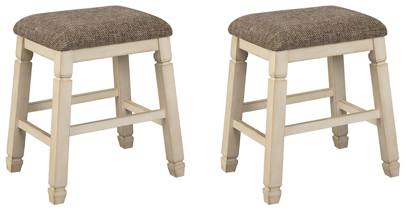 Bolanburg Upholstered Stool (2/CN) - alternate view 2