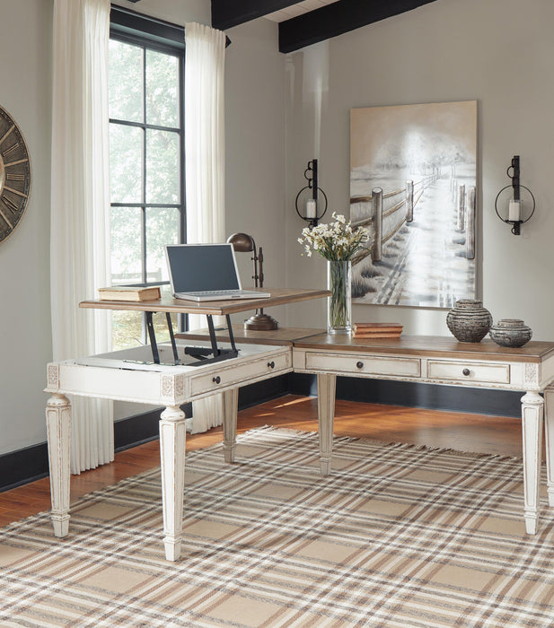 Realyn 2-Piece Home Office Desk - alternate view 7