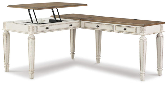 Realyn 2-Piece Home Office Desk - alternate view 2