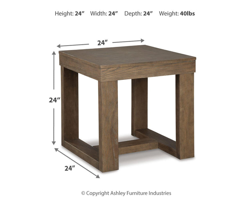 Cariton Square End Table - alternate view 5