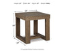 Cariton Square End Table - alternate view 5