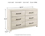Cambeck Six Drawer Dresser - alternate view 7