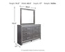 Lodanna Dresser and Mirror - alternate view 8