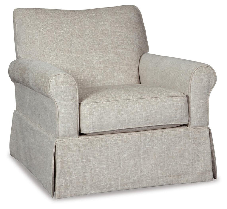 Searcy Swivel Glider Accent Chair - alternate view 2