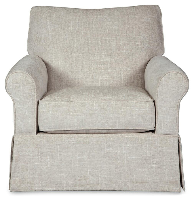 Searcy Swivel Glider Accent Chair - alternate view 3