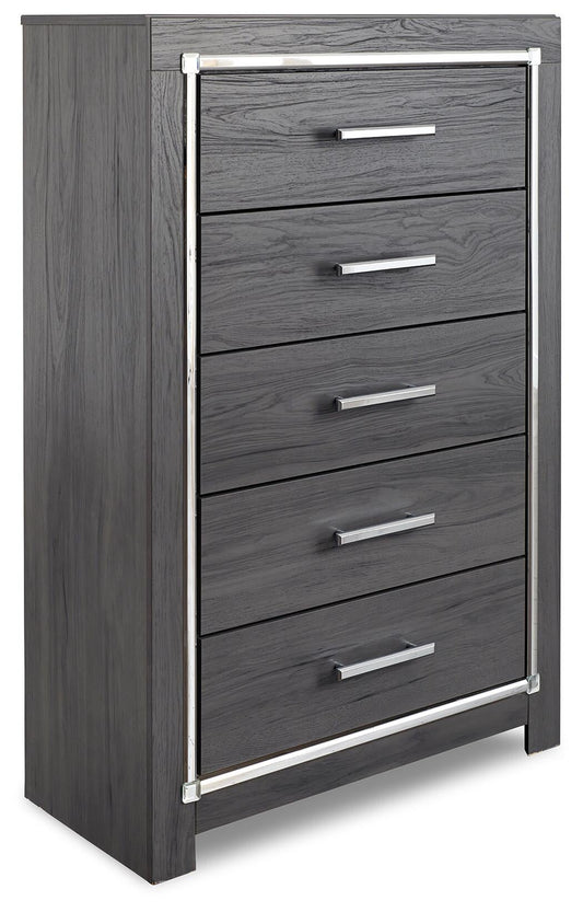 Lodanna Five Drawer Chest - alternate view 2