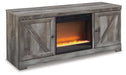 Wynnlow 63" TV Stand with Electric Fireplace - alternate view 2