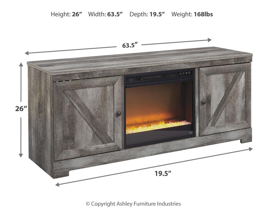 Wynnlow 63" TV Stand with Electric Fireplace - alternate view 7