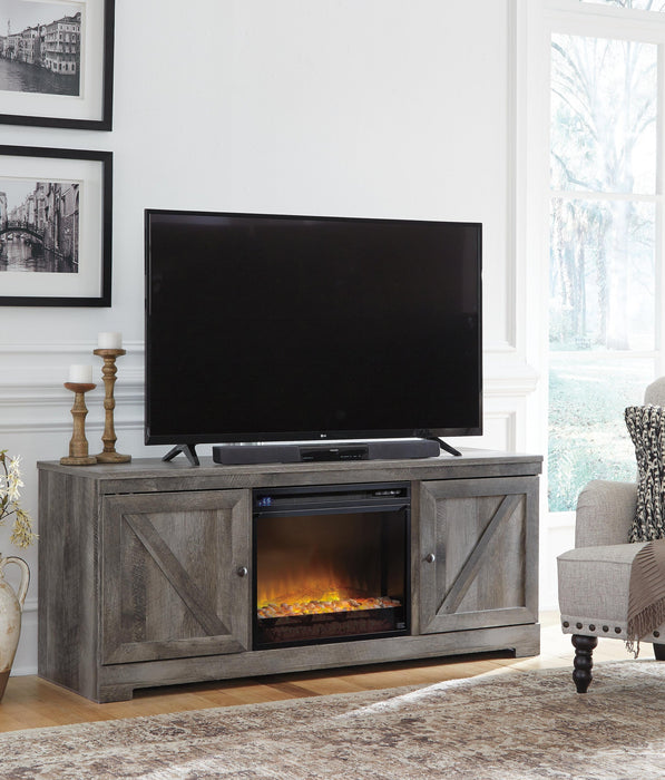 Wynnlow 63" TV Stand with Electric Fireplace - alternate view 3