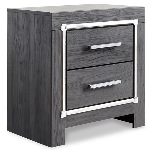 Lodanna Two Drawer Night Stand - alternate view 2