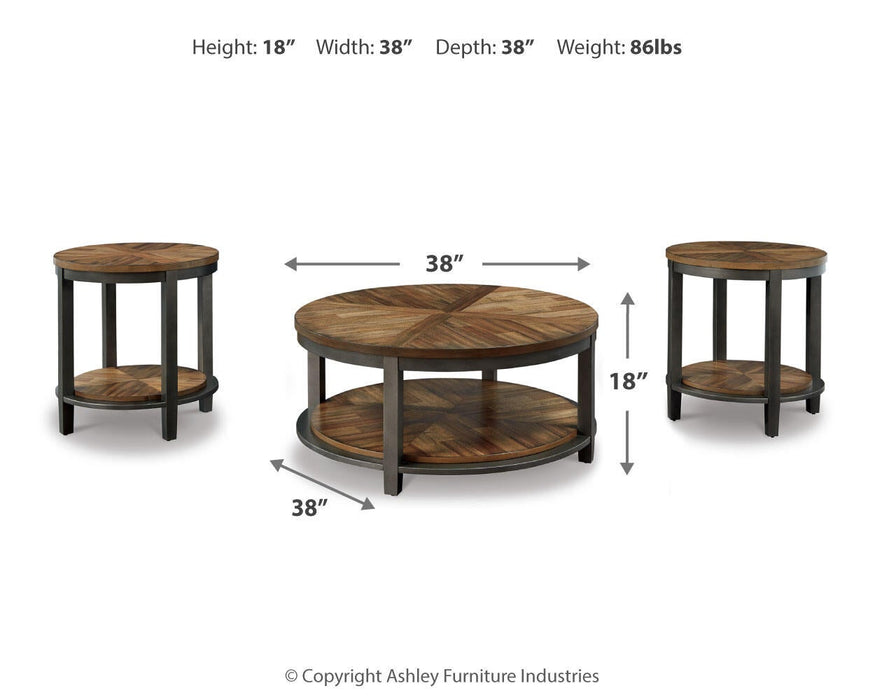 Roybeck Occasional Table Set (3/CN) - alternate view 4