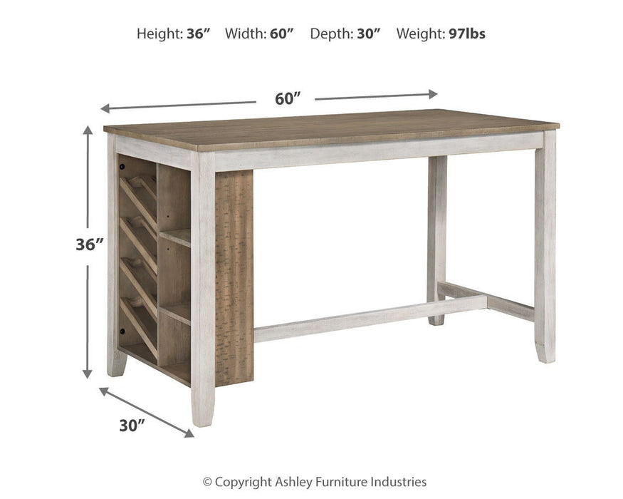 Skempton RECT Counter Table w/Storage - alternate view 11