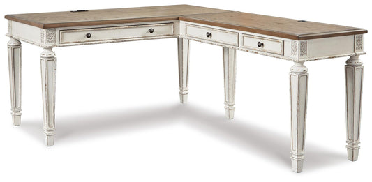 Realyn 2-Piece Home Office Desk - alternate view 2