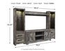 Wynnlow 4-Piece Entertainment Center - alternate view 9