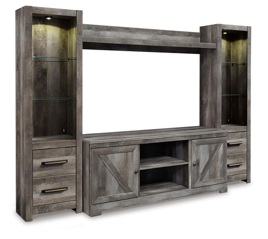 Wynnlow 4-Piece Entertainment Center - alternate view 2