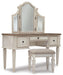 Realyn Vanity/Mirror/Stool (3/CN) - alternate view 2