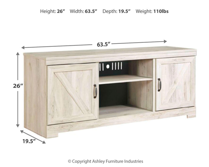 Bellaby LG TV Stand w/Fireplace Option - alternate view 5