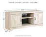 Bellaby LG TV Stand w/Fireplace Option - alternate view 5