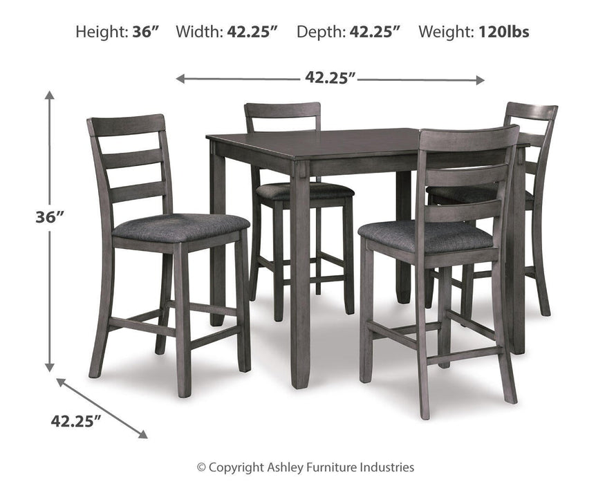 Bridson Square Counter TBL Set (5/CN) - alternate view 9