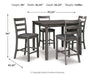 Bridson Square Counter TBL Set (5/CN) - alternate view 9