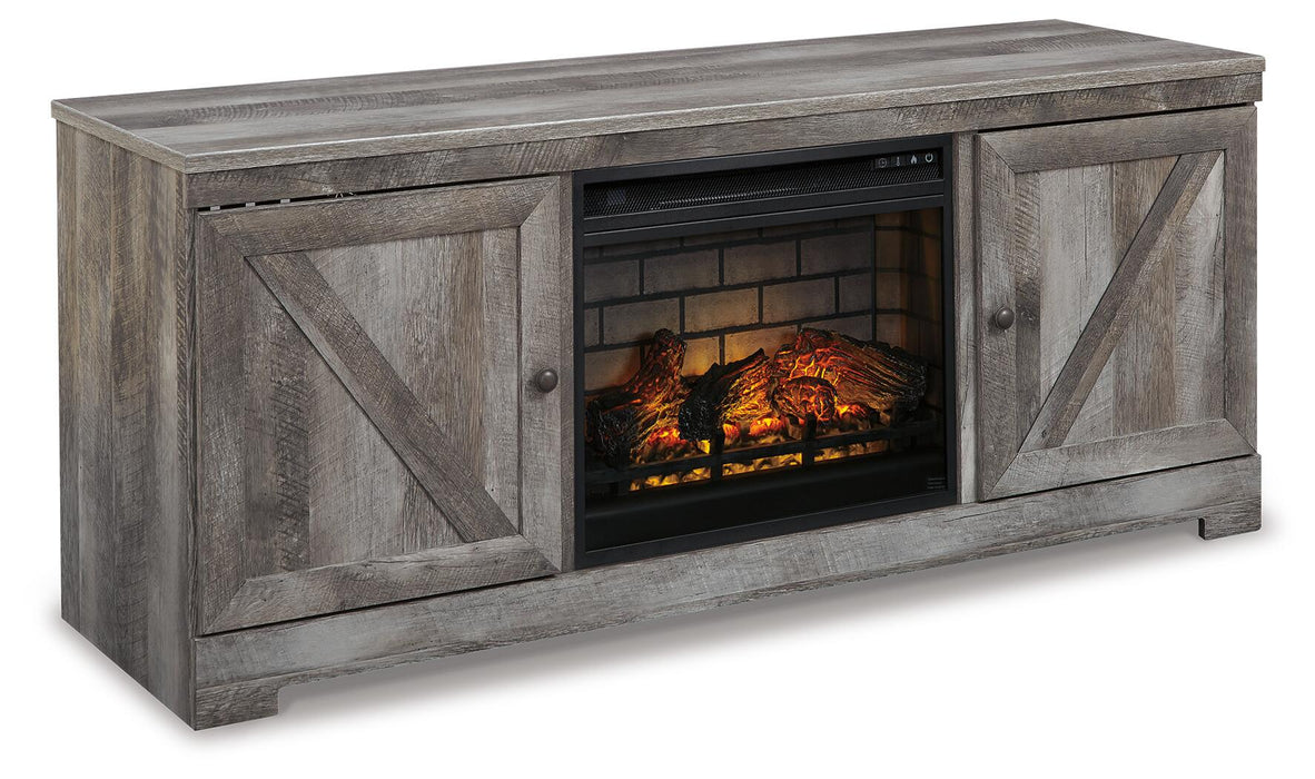 Wynnlow 63" TV Stand with Electric Fireplace - alternate view 2