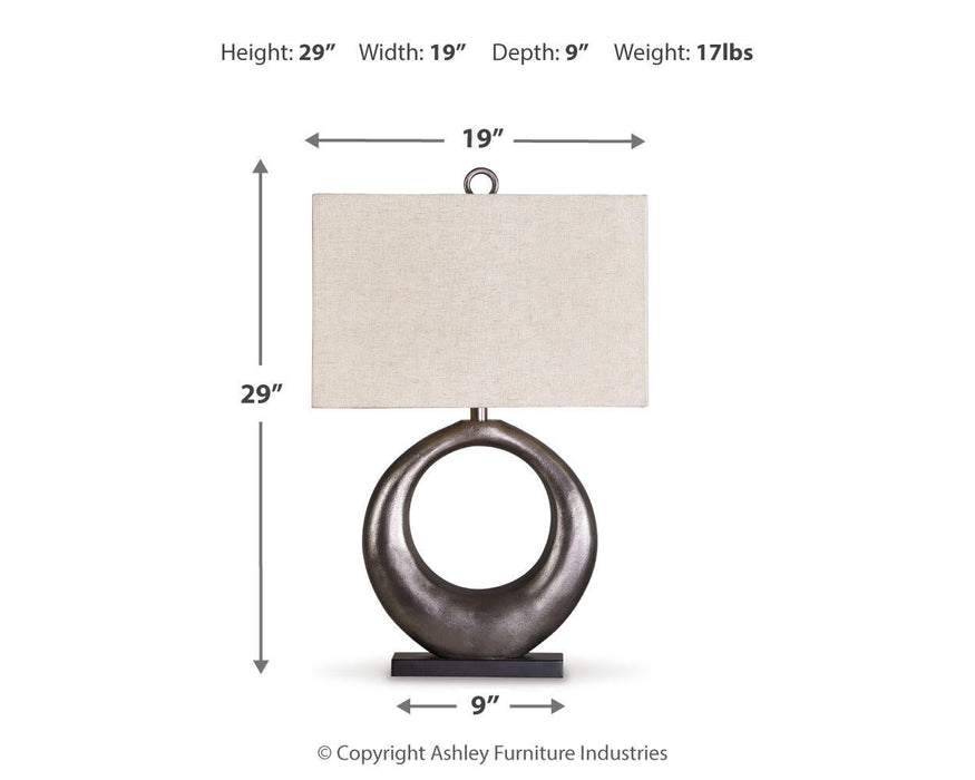 Saria Metal Table Lamp (1/CN) - alternate view 4