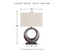 Saria Metal Table Lamp (1/CN) - alternate view 4