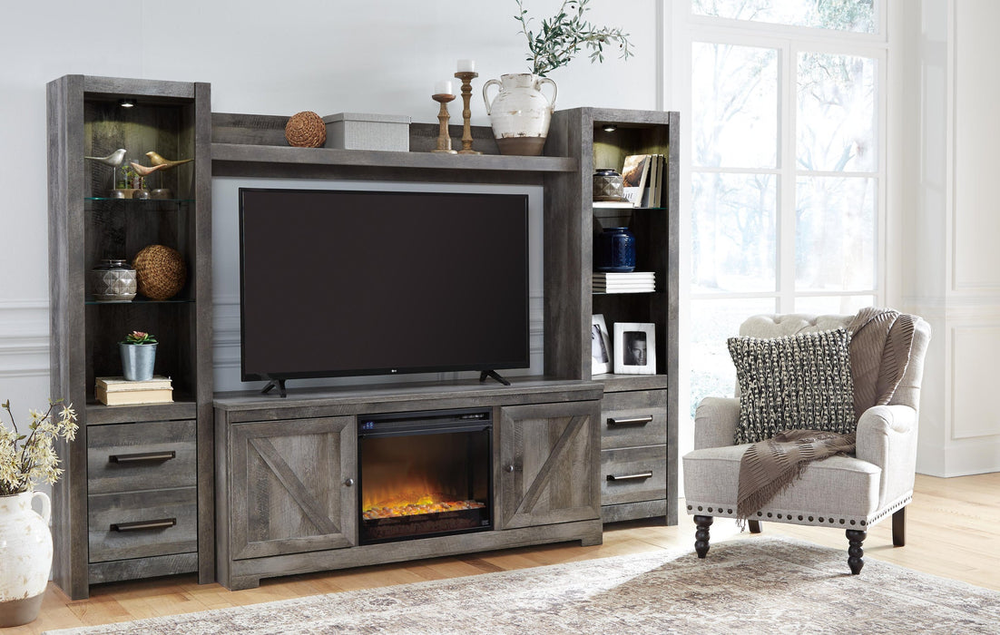 Wynnlow 4-Piece Entertainment Center with Electric Fireplace - alternate view 9