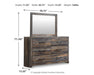 Drystan Dresser and Mirror - alternate view 4
