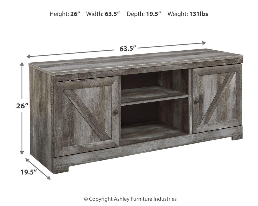 Wynnlow LG TV Stand w/Fireplace Option - alternate view 5