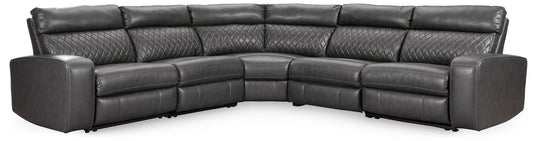 Samperstone 5-Piece Power Reclining Sectional - alternate view 2