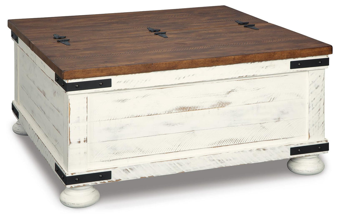 Wystfield Cocktail Table with Storage - alternate view 2