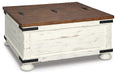 Wystfield Cocktail Table with Storage - alternate view 2