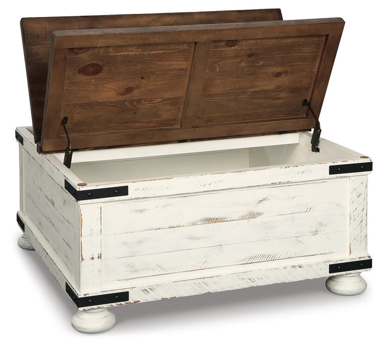 Wystfield Cocktail Table with Storage - alternate view 4