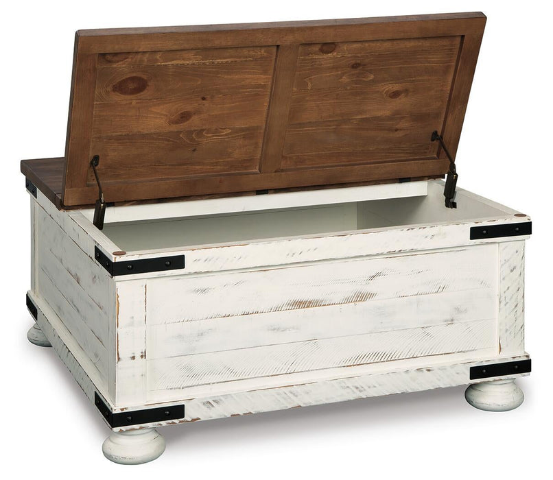 Wystfield Cocktail Table with Storage - alternate view 6
