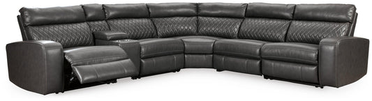 Samperstone 6-Piece Power Reclining Sectional - alternate view 2