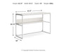 Deznee Home Office Desk - alternate view 6