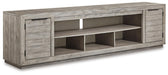 Naydell XL TV Stand w/Fireplace Option - alternate view 2