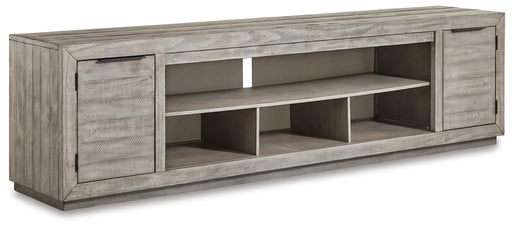 Naydell XL TV Stand w/Fireplace Option - alternate view 2