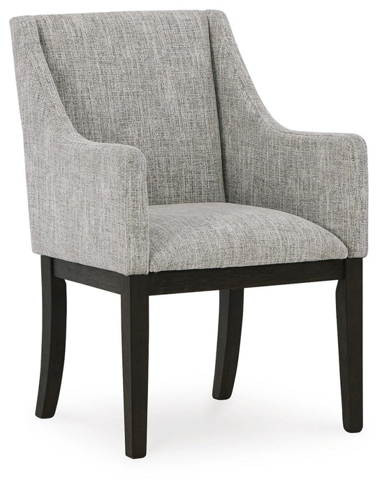 Burkhaus Dining UPH Arm Chair (2/CN) - alternate view 3