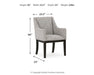 Burkhaus Dining UPH Arm Chair (2/CN) - alternate view 6