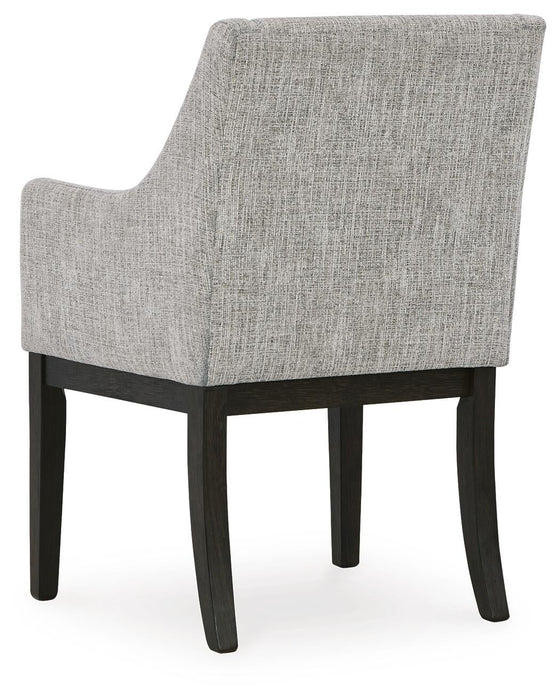 Burkhaus Dining UPH Arm Chair (2/CN) - alternate view 5