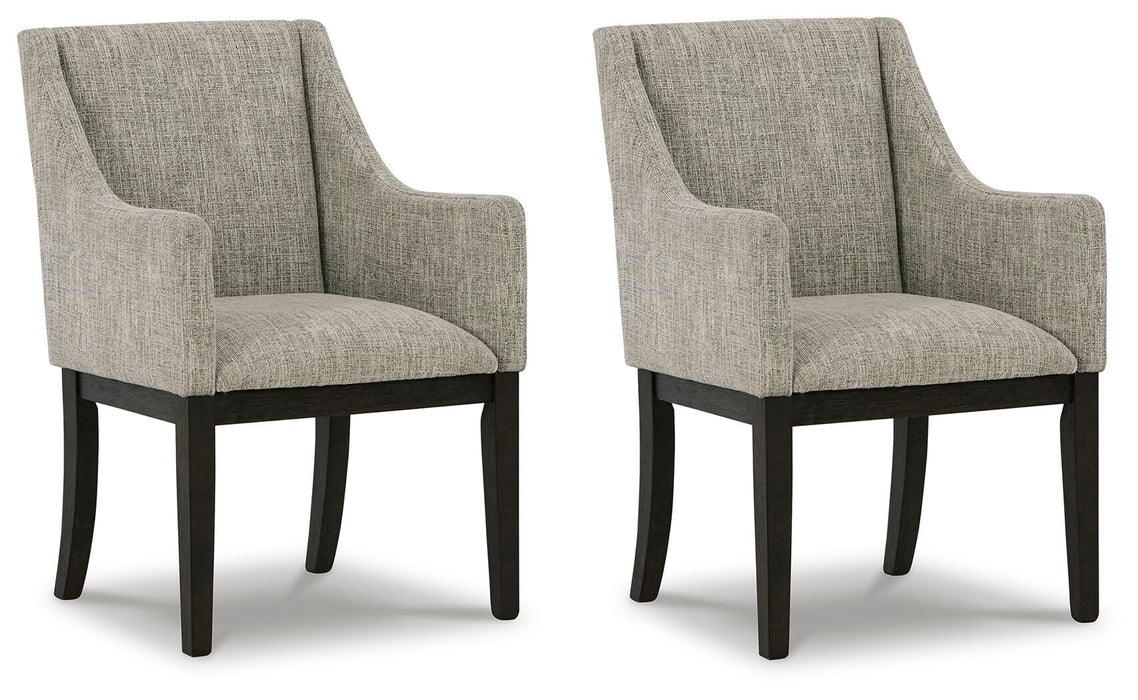 Burkhaus Dining UPH Arm Chair (2/CN) - alternate view 2