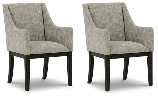 Burkhaus Dining UPH Arm Chair (2/CN) - alternate view 2
