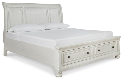 Robbinsdale California King Sleigh Bed with Storage - alternate view 2
